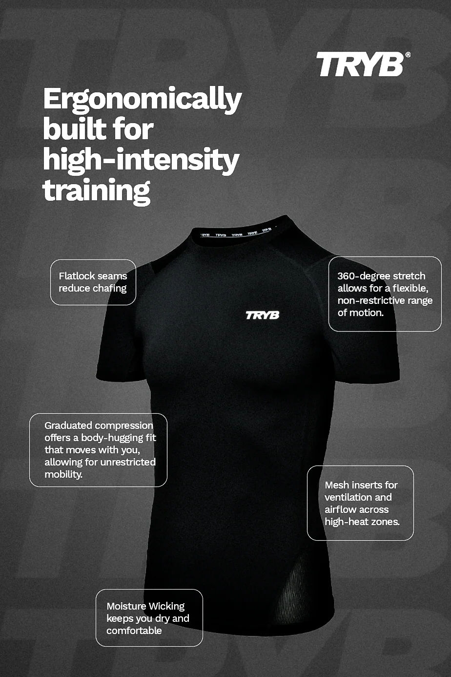 Compression Half Sleeve Top (2 Pack) - Image 4