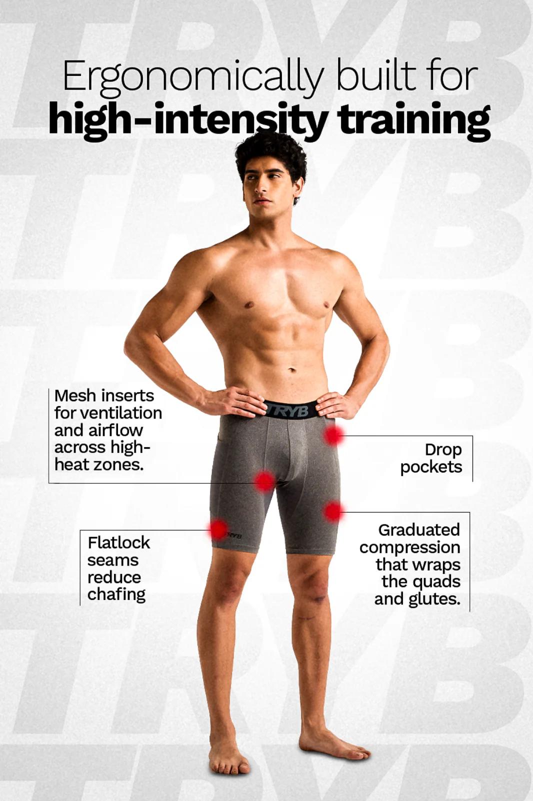 Power Shorts - Compression Series 3 - Pack Of 2 - Image 7